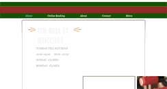 Desktop Screenshot of marcellorestaurant.co.uk